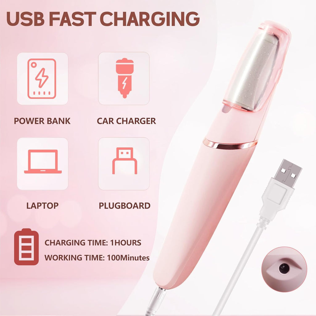 FOOT CELLUS REMOVER RECHARGEABLE