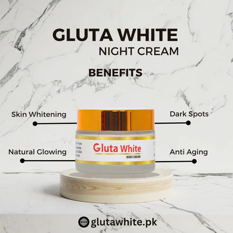 Gluta White Cream for Face Whitening & Brightening