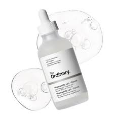 The Ordinary Niacinamide Serum & The Ordinary Facewash.