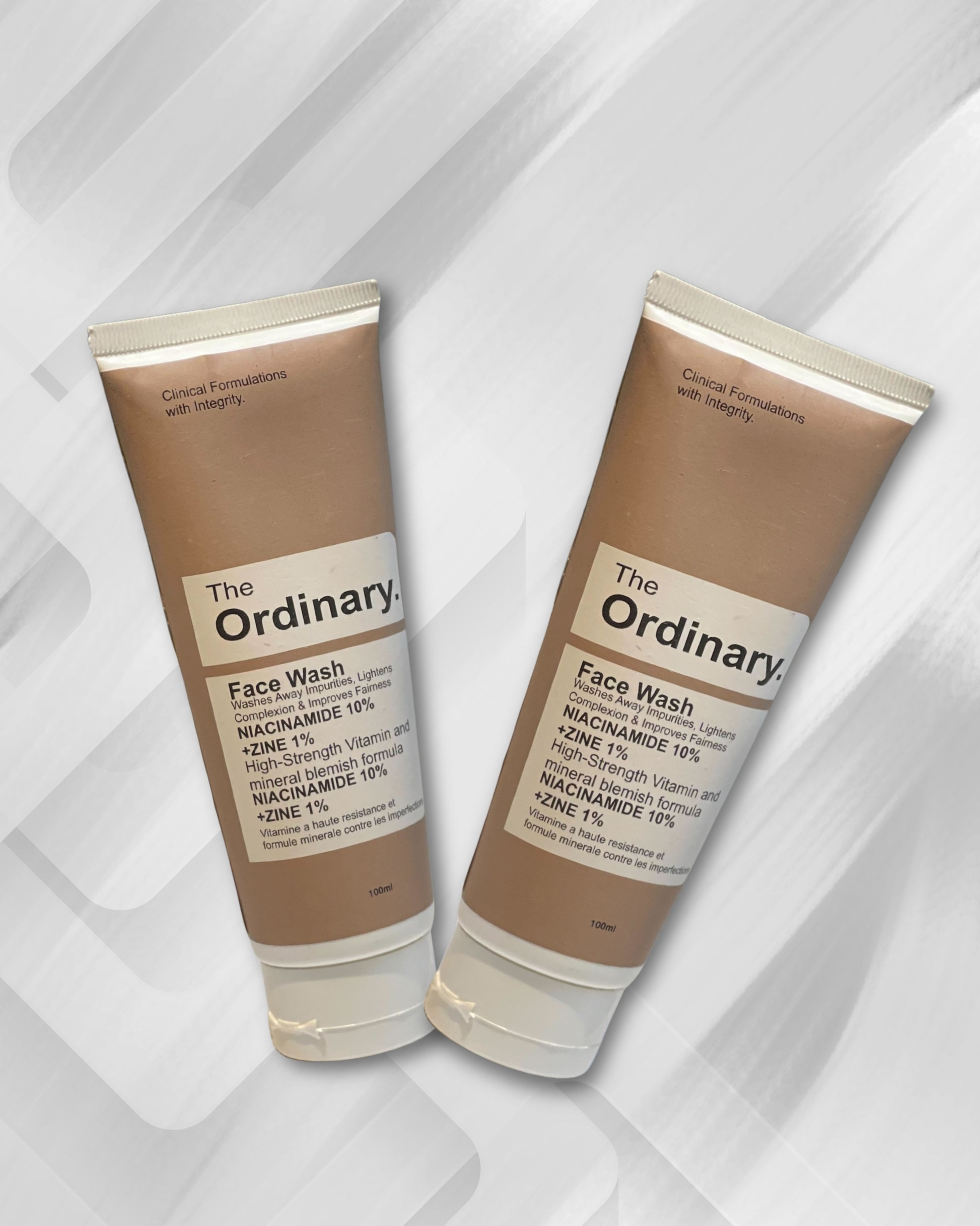 The Ordinary Niacinamide Cream & The Ordinary Facewash.